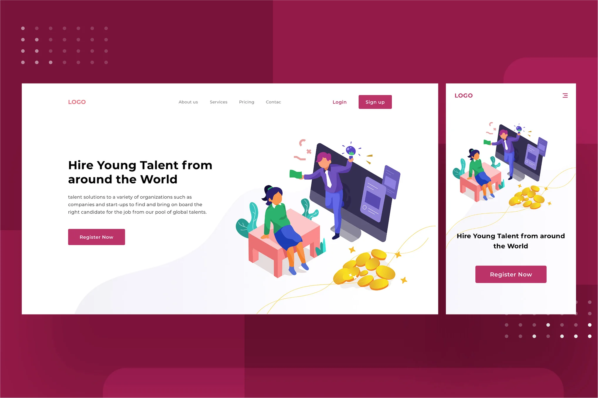 Landing Page