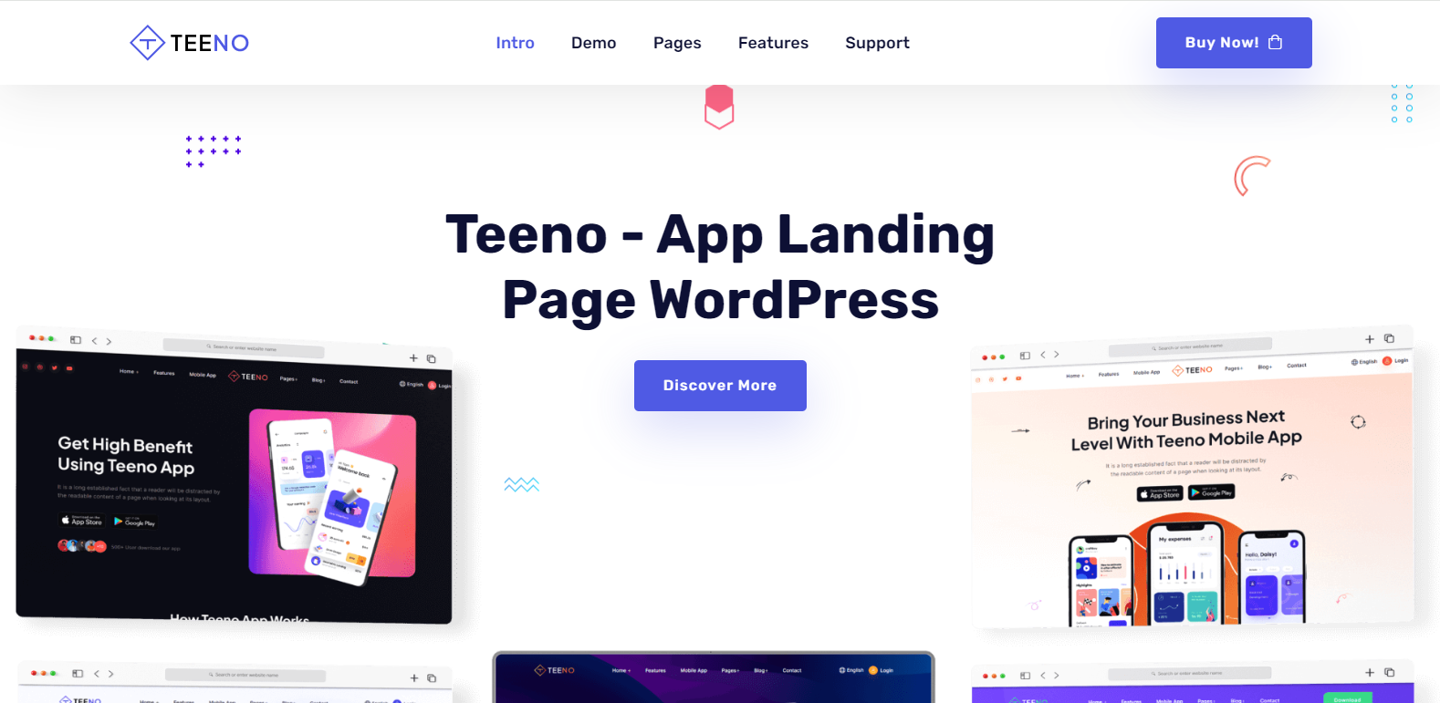 App Landing WordPress Theme